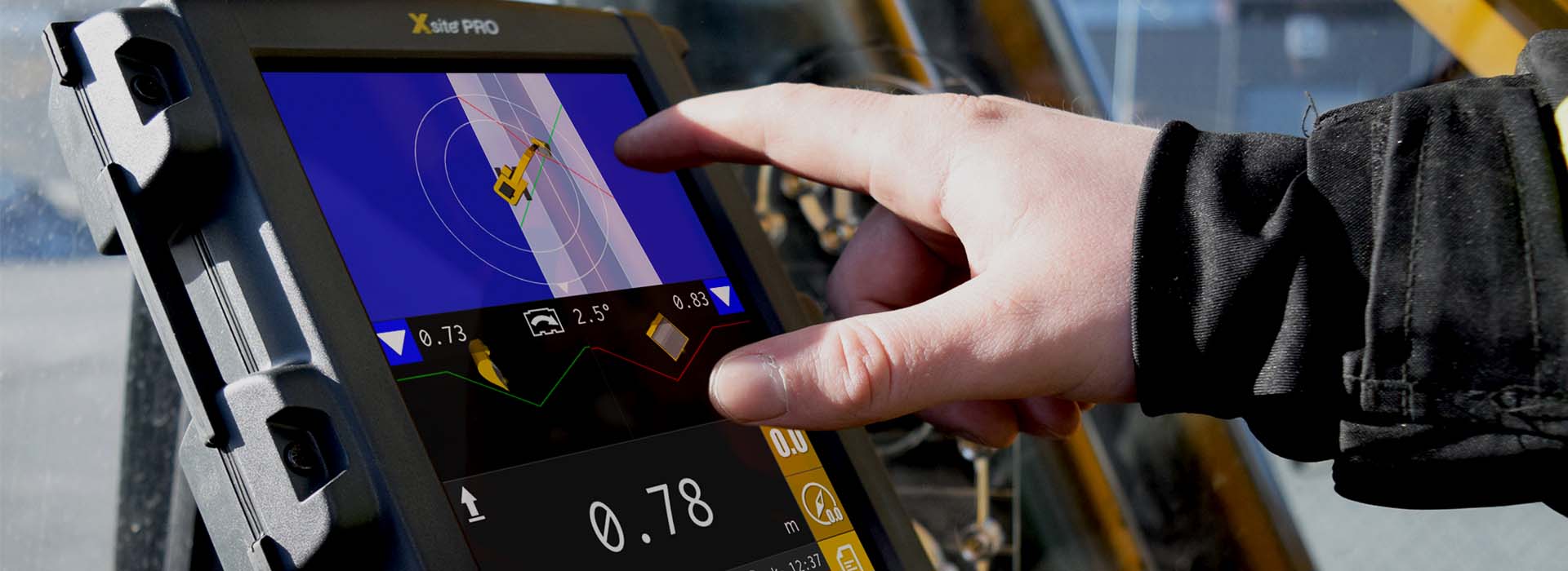 Novatron Machine Control New software update for 3D Machine Control | Xsite® Machine Control